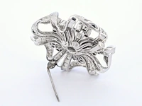 Gouden broche met diamanten - afbeelding 5 van  6
