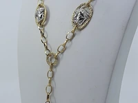 Gouden collier, 14 karaats - afbeelding 2 van  6