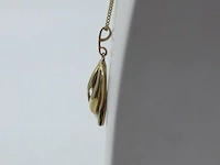Gouden collier met hanger, 14 karaats - afbeelding 3 van  12