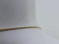 Gouden collier met hanger, 14 karaats - afbeelding 2 van  12