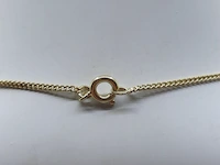 Gouden collier met hanger, 14 karaats - afbeelding 11 van  12
