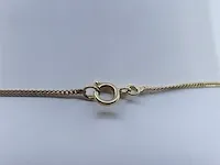 Gouden collier met hanger, 14 karaats - afbeelding 9 van  11