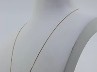 Gouden collier met hanger, 14 karaats - afbeelding 6 van  12