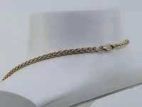 Gouden collier met hanger, 14 karaats - afbeelding 5 van  10
