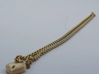 Gouden collier met hanger, 14 karaats - afbeelding 10 van  10