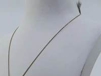 Gouden collier met hanger, 14 karaats - afbeelding 3 van  7