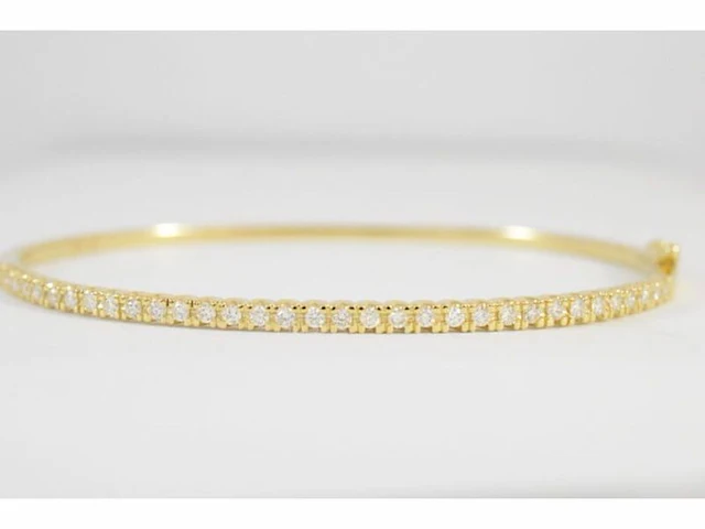 Gouden diamanten armband - afbeelding 1 van  4