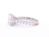 Gouden diamanten solitair ring met een grote diamant van 5.00 carat - afbeelding 5 van  9