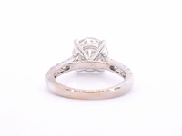 Gouden diamanten solitair ring met een grote diamant van 5.00 carat - afbeelding 6 van  9