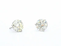 Gouden exclusieve oorbellen met grote briljanten van 10.00 carat - afbeelding 12 van  12