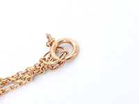 Gouden halsketting met diamanten - afbeelding 7 van  9