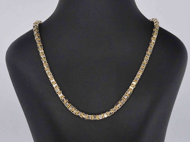 Gouden halsketting - afbeelding 1 van  10