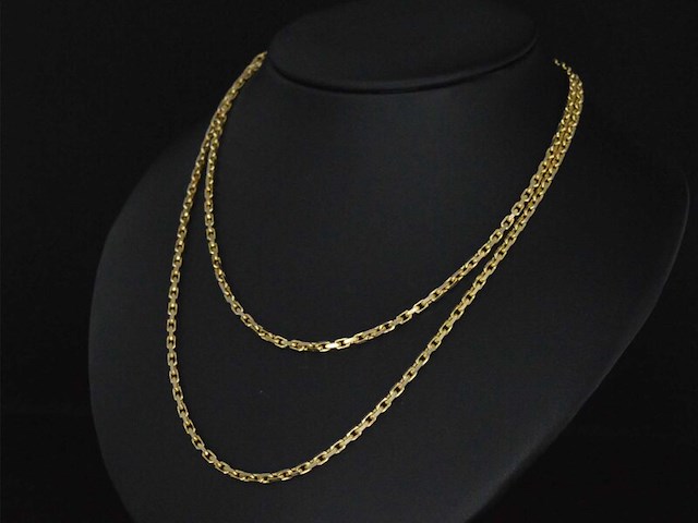 Gouden halsketting - afbeelding 1 van  4