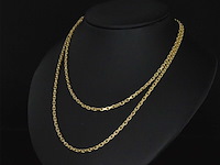 Gouden halsketting
