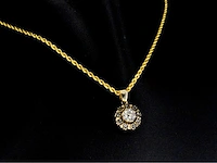 Gouden hanger diamant - afbeelding 5 van  8