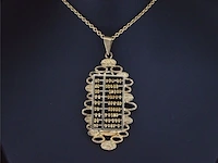 Gouden hanger excl. ketting - afbeelding 2 van  7