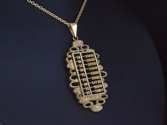 Gouden hanger excl. ketting - afbeelding 5 van  7