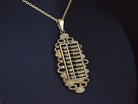 Gouden hanger excl. ketting - afbeelding 5 van  7