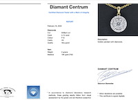 Gouden hanger met diamanten, excl. ketting - afbeelding 3 van  9