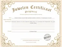 Gouden hanger met een briljant geslepen diamant in hartvorm - afbeelding 3 van  7