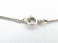 Gouden hanger met natuurlijke diamanten - afbeelding 4 van  6