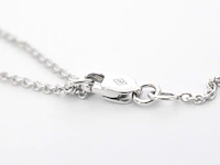 Gouden hartvormige hanger en collier vol met diamanten - afbeelding 10 van  11