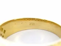 Gouden heren ring met 1.50 carat emerald geslepen diamant - afbeelding 7 van  8