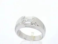 Gouden heren ring met 4.00 carat geslepen diamant - afbeelding 4 van  9