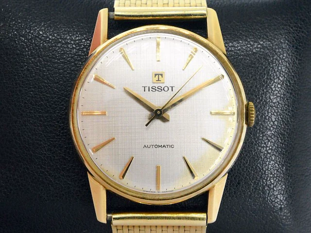 Gouden horloge tissot - afbeelding 1 van  13