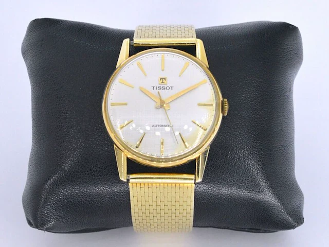 Gouden horloge tissot - afbeelding 6 van  13
