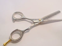 Gouden kappersschaar 14kt goldplated - afbeelding 8 van  10