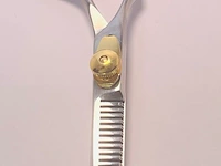 Gouden kappersschaar 14kt goldplated - afbeelding 9 van  10