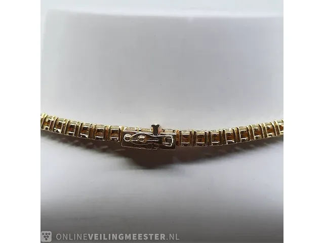 Gouden ketting met diamanten 14k - afbeelding 19 van  19