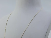 Gouden ketting met hanger, 14 karaats - afbeelding 3 van  6