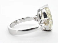 Gouden marquise ring met een centrale diamant van 5.45 carat - afbeelding 4 van  12