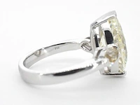 Gouden marquise ring met een centrale diamant van 5.45 carat - afbeelding 4 van  14