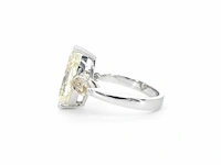 Gouden marquise ring met een centrale diamant van 5.45 carat - afbeelding 10 van  14