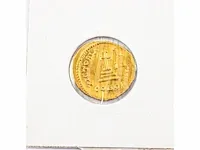 Gouden munt heraclius 616-625 na chr. - afbeelding 2 van  2