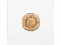 Gouden munt koningin juliana 1979 - afbeelding 1 van  2