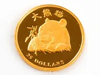 Gouden munt liberia 2003 - afbeelding 1 van  2