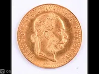 Gouden munt oostenrijk 1915 - afbeelding 1 van  2