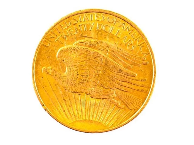 Gouden munt usa 1908 - afbeelding 1 van  2