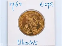 Gouden munt utrecht 1763 - afbeelding 1 van  2