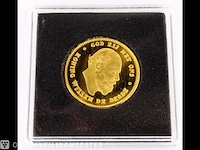 Gouden munt van willem de derde 1875 - afbeelding 2 van  2