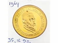 Gouden munt willem van oranje 1964