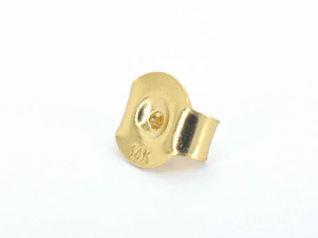 Gouden oorbellen diamant - afbeelding 2 van  10