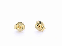 Gouden oorbellen diamant - afbeelding 10 van  10