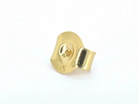 Gouden oorbellen met diamant - afbeelding 9 van  11