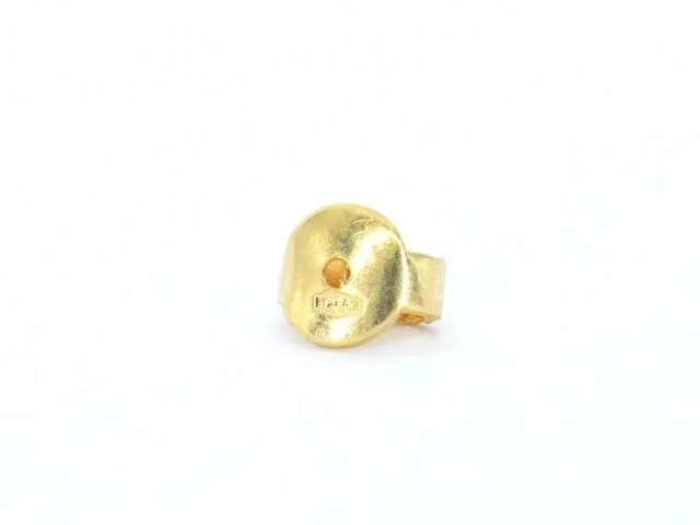 Gouden parel oorbellen met diamant - afbeelding 7 van  7