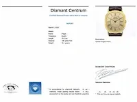 Gouden piaget horloge - afbeelding 5 van  13
